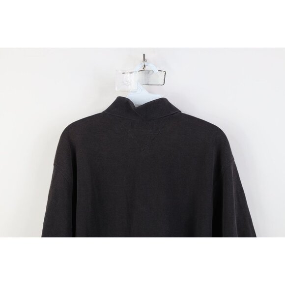 Vintage 90s Tommy Hilfiger Mens Large Faded Spell Out Collared Golf Polo Shirt - Picture 15 of 16